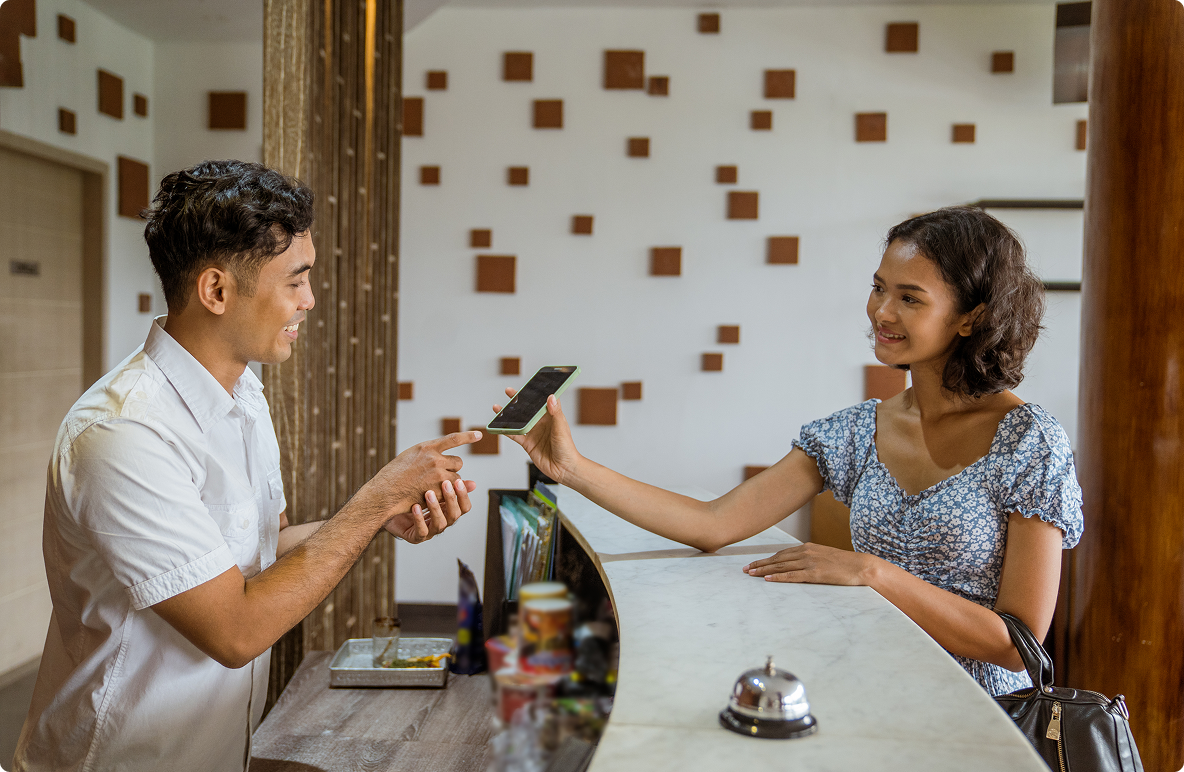 Salon Customer Interaction